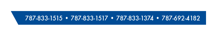 787-833-1515 • 787-833-1517 • 787-833-1374 • 787-692-4182